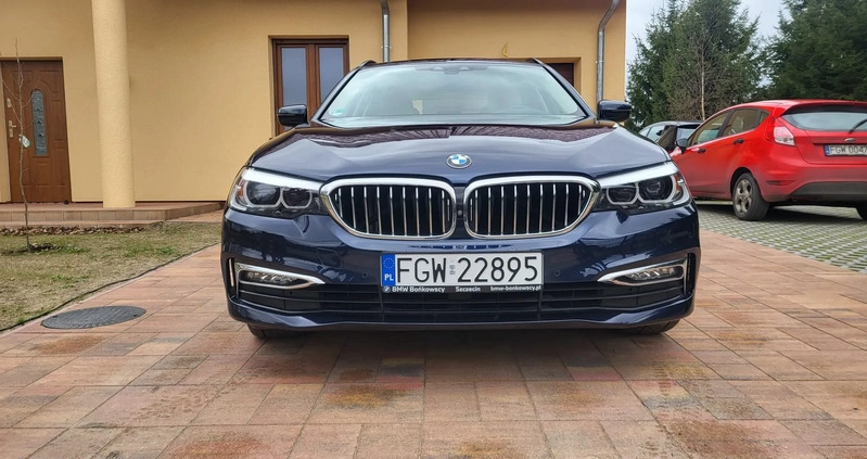 BMW Seria 5 cena 109000 przebieg: 132400, rok produkcji 2017 z Dolsk małe 67